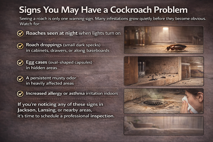 Signs You Have a Cockroach Problem